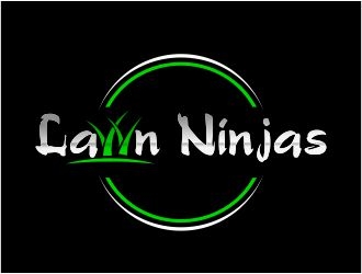 Lawn Ninjas logo design by 48art