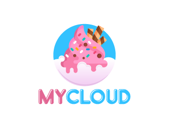 My cloud logo design by shadowfax