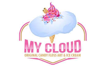 My cloud logo design by uttam
