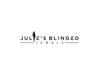 Julies Blinged Jewels logo design by oke2angconcept