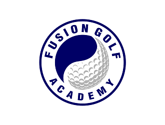 Fusion Golf Academy logo design by haze