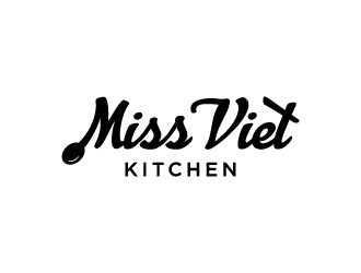 miss viet kitchen logo design by maserik