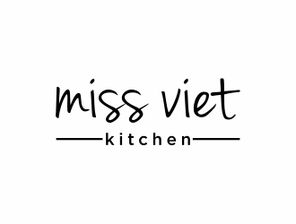 miss viet kitchen logo design by hopee