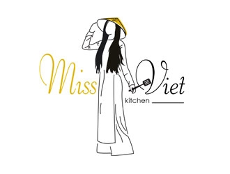 miss viet kitchen logo design by frontrunner