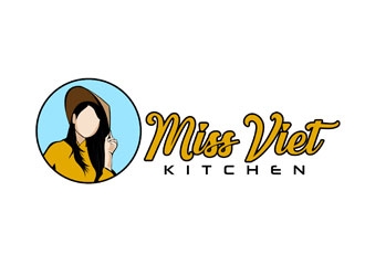miss viet kitchen logo design by frontrunner