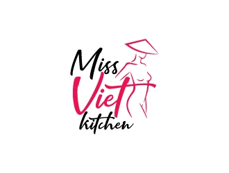 miss viet kitchen logo design by Mad_designs