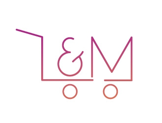 L&M logo design by Boomstudioz