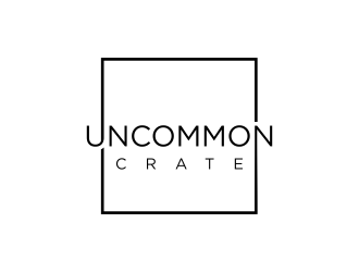 Uncommon crate logo design by RIANW