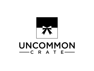 Uncommon crate logo design by RIANW