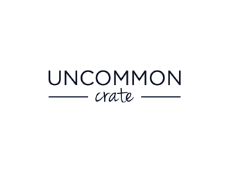 Uncommon crate logo design by KQ5