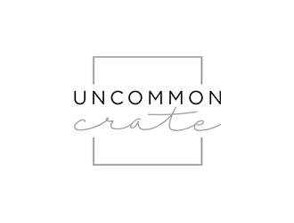 Uncommon crate logo design by checx