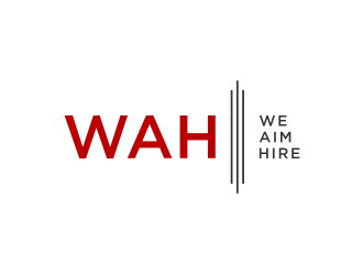 We Aim Hire logo design by Zhafir