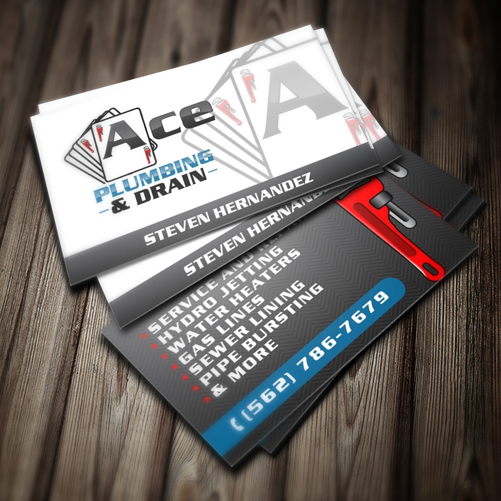 Ace Plumbing & Drain logo design by scriotx