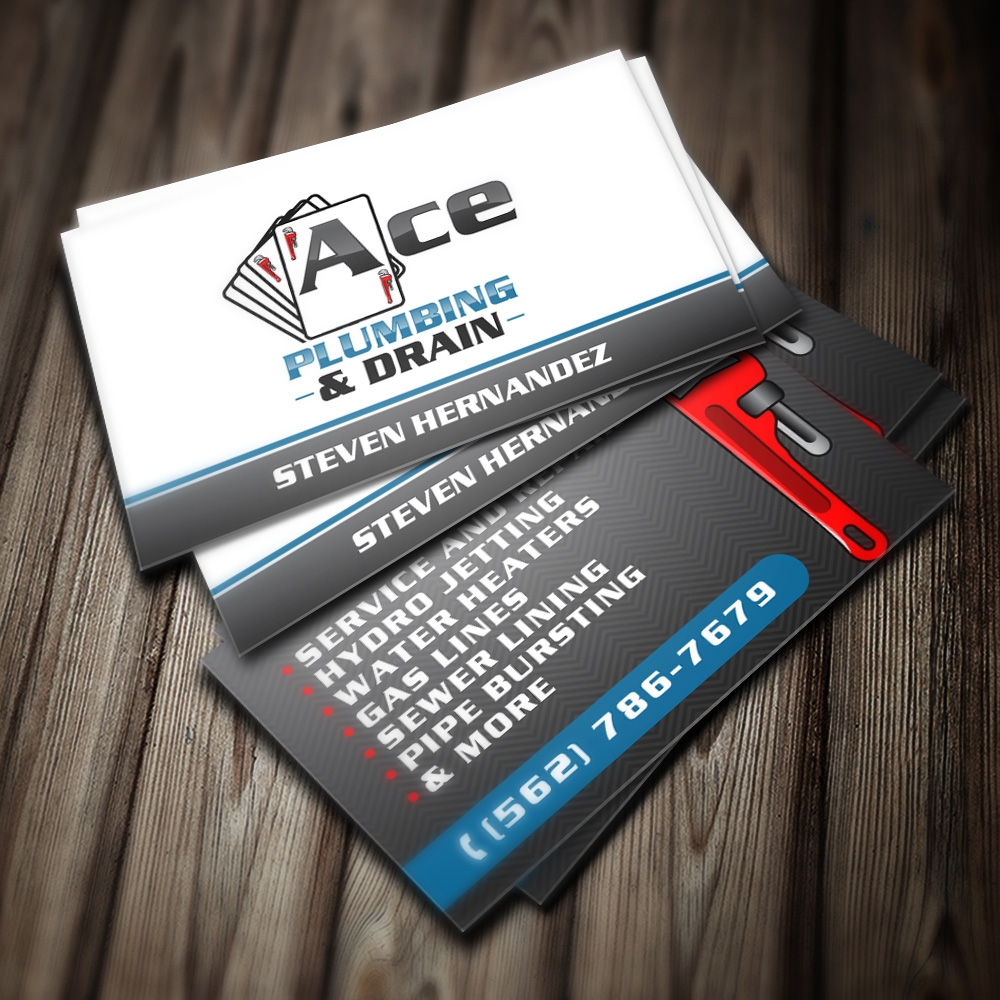 Ace Plumbing & Drain logo design by scriotx