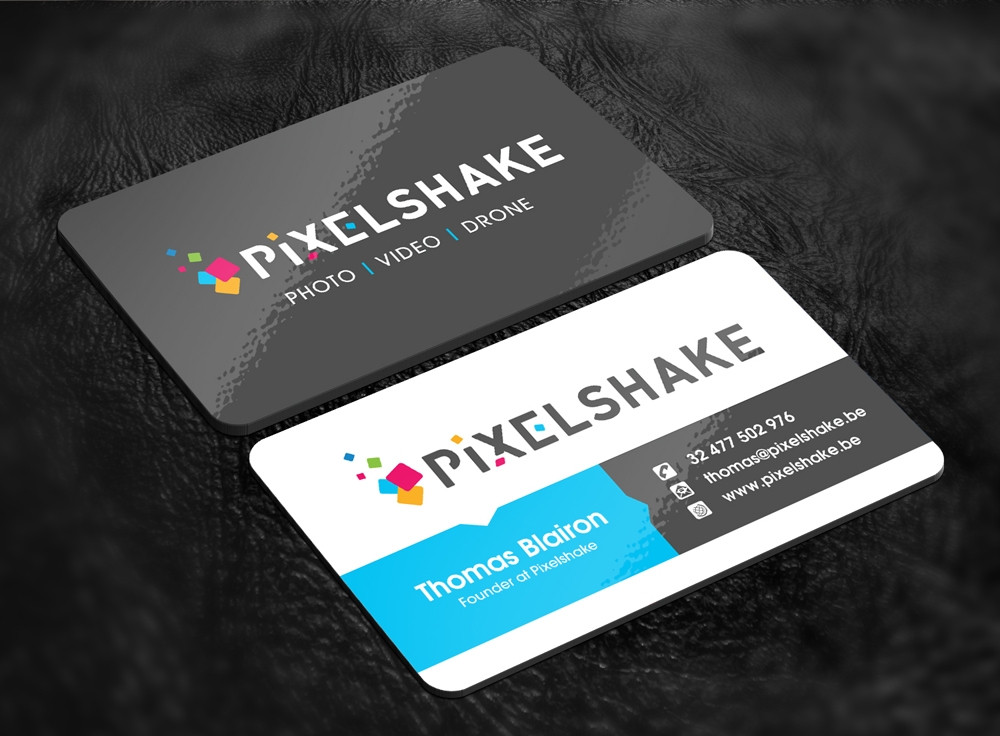 Pixelshake logo design by abss
