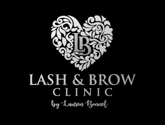 Lovely Lashes and Brows by Lauren Bonnell logo design by torresace