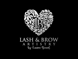 Lovely Lashes and Brows by Lauren Bonnell logo design by torresace