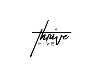 Thrive Hive logo design by salis17