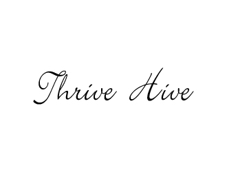 Thrive Hive logo design by maserik