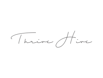 Thrive Hive logo design by hopee