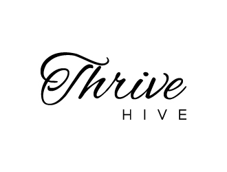 Thrive Hive logo design by maserik