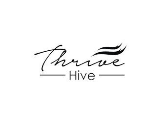 Thrive Hive logo design by checx