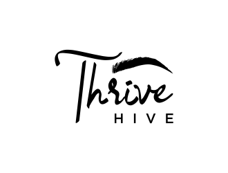 Thrive Hive logo design by RIANW