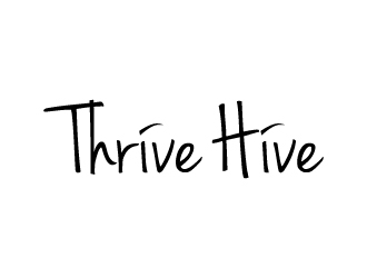 Thrive Hive logo design by maserik