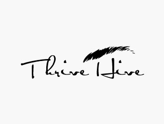 Thrive Hive logo design by tukangngaret