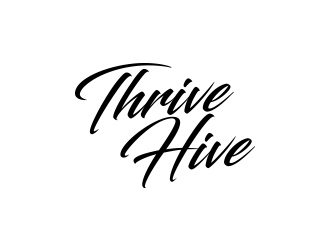 Thrive Hive logo design by lexipej