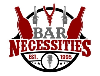 Bar Necessities logo design by DreamLogoDesign