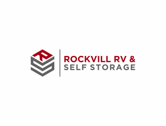 Rockvill RV & Self Storage logo design by ammad