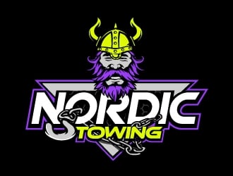 Nordic Towing logo design by aRBy