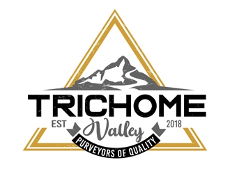 Trichome Valley logo design by DreamLogoDesign