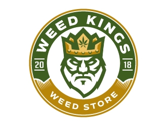 Weed Kings logo design by jaize