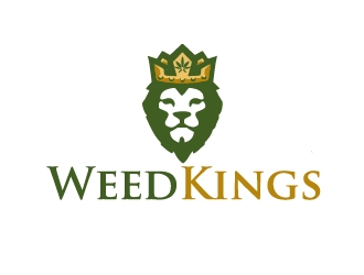Weed Kings logo design by Marianne