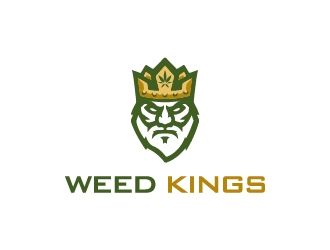 Weed Kings logo design by maserik