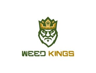 Weed Kings logo design by maserik