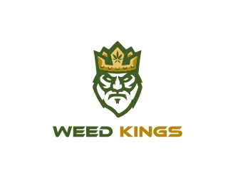 Weed Kings logo design by maserik