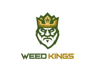 Weed Kings logo design by maserik