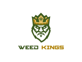 Weed Kings logo design by maserik