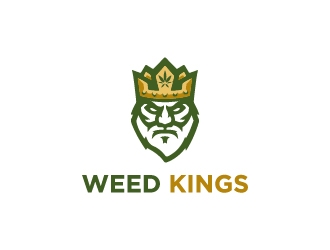 Weed Kings logo design by maserik