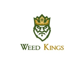 Weed Kings logo design by maserik