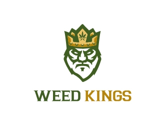 Weed Kings logo design by maserik