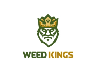 Weed Kings logo design by maserik