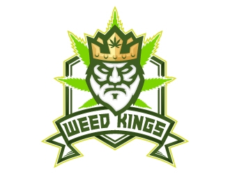 Weed Kings logo design by Aelius