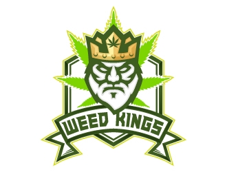 Weed Kings logo design by Aelius