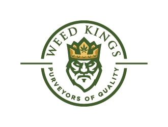 Weed Kings logo design by Lovoos