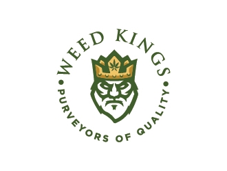 Weed Kings logo design by Lovoos
