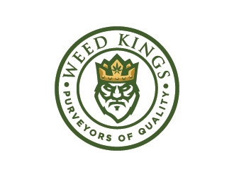 Weed Kings logo design by Lovoos